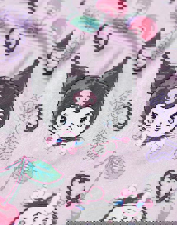 Hello Kitty Girls Multicoloured Kuromi Long Sleeve Long Leg Pyjama Set