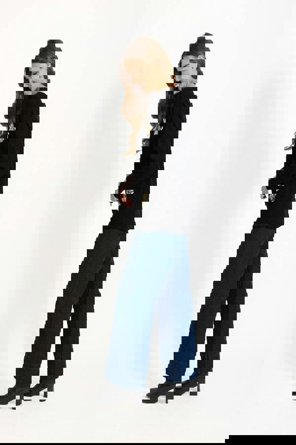 Butterfly Diamanté Embellished Batwing Jumper