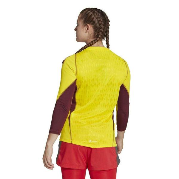 Adidas Womens/Ladies Tiro 23 Pro Goalkeeper Jersey - Yellow/Red - 