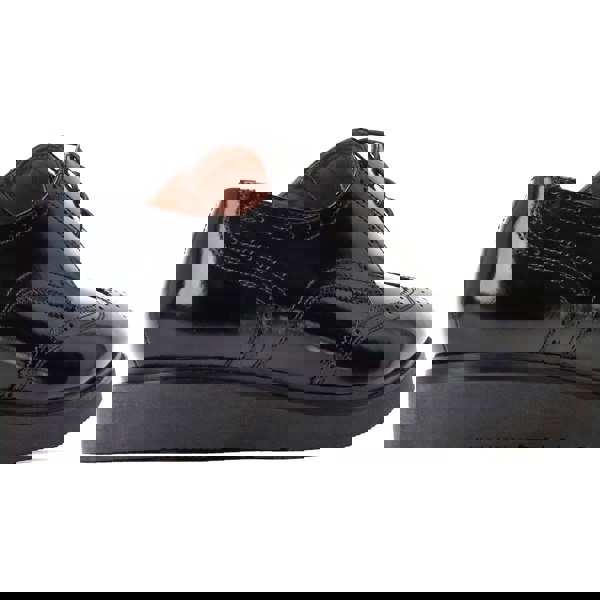 Base London Joe Leather Men's Black Brogues Shoes