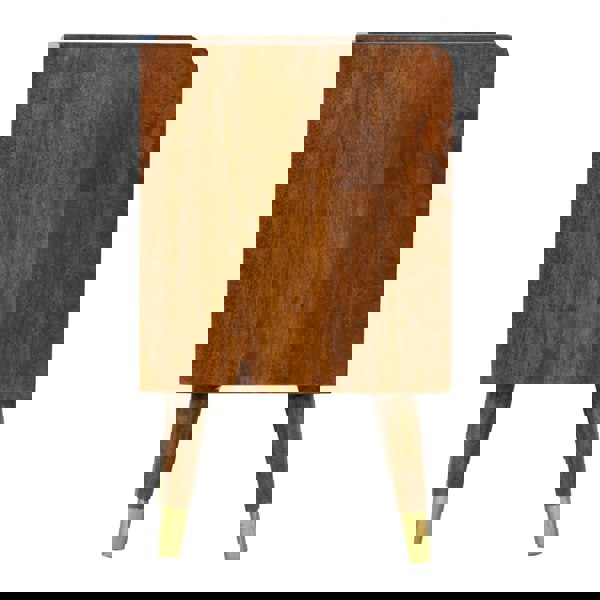 Artisan Furniture Solid Wood Manila Gold One Drawer Bedside