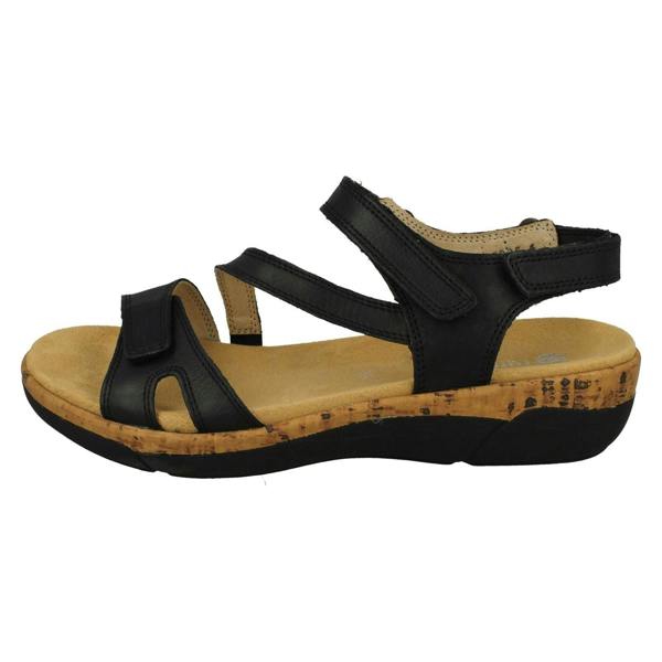 Remonte Ladies Remonte Strappy Wedge Heeled Sandals R6850