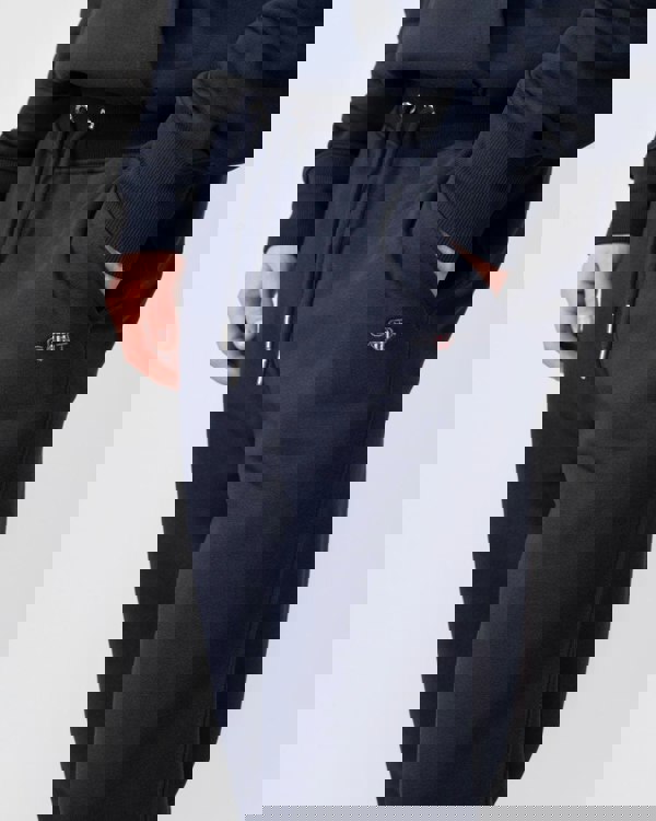 GANT Mens Shield Sweatpants - 433 Evening Blue - CHO - Designer Mens Joggers