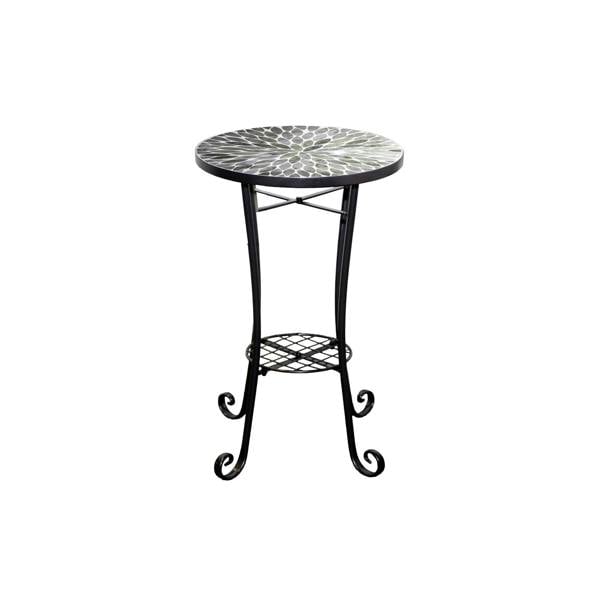 35cm Leaf Mosaic Plant Stand/Side Table image 1