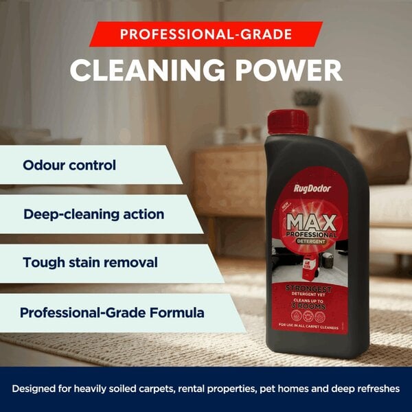 Rug Doctor Universal Max Professional Carpet Cleaner, 1 Litre