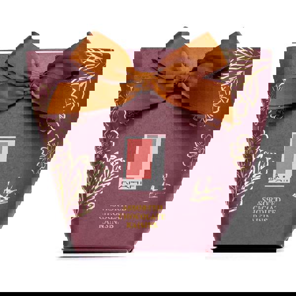 Assorted Chocolate Raisins in Bow Box, 130g