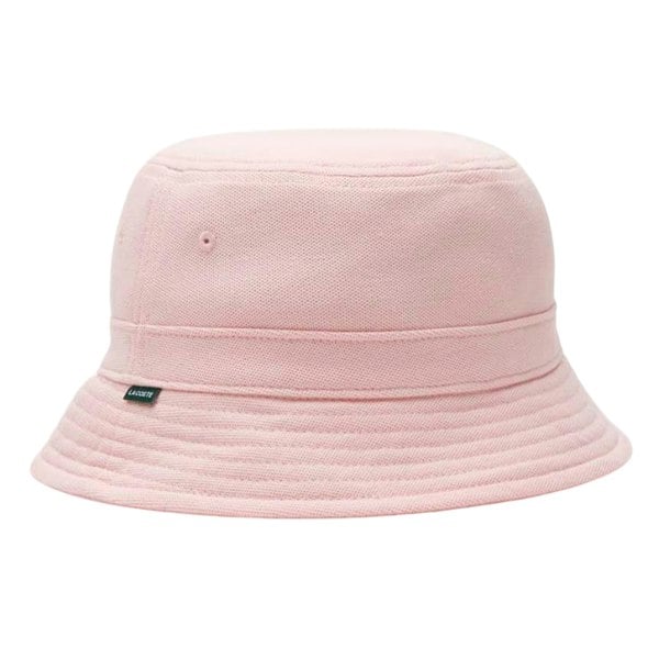 Lacoste Pique Bucket Hat - Pink