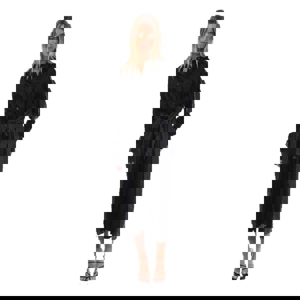 Diesel Womens/Ladies D-Paige-Stram Maxi Dress - Black - 