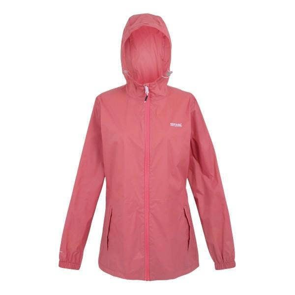 Regatta Womens/Ladies Pack It III Waterproof Jacket - Peach Pink