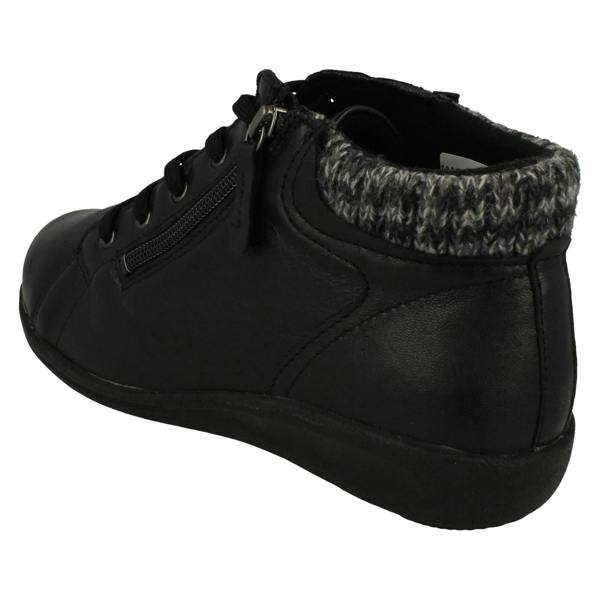 DB Shoes Ladies DB Shoes 2V Dual Fitting Ankle Boots Pipit