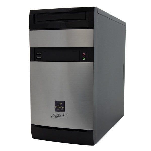 Punch Technology Contender Desktop PC, Intel Core Ultra 5 225 Processor, 16GB RAM, 500GB SSD, Windows 11 Home