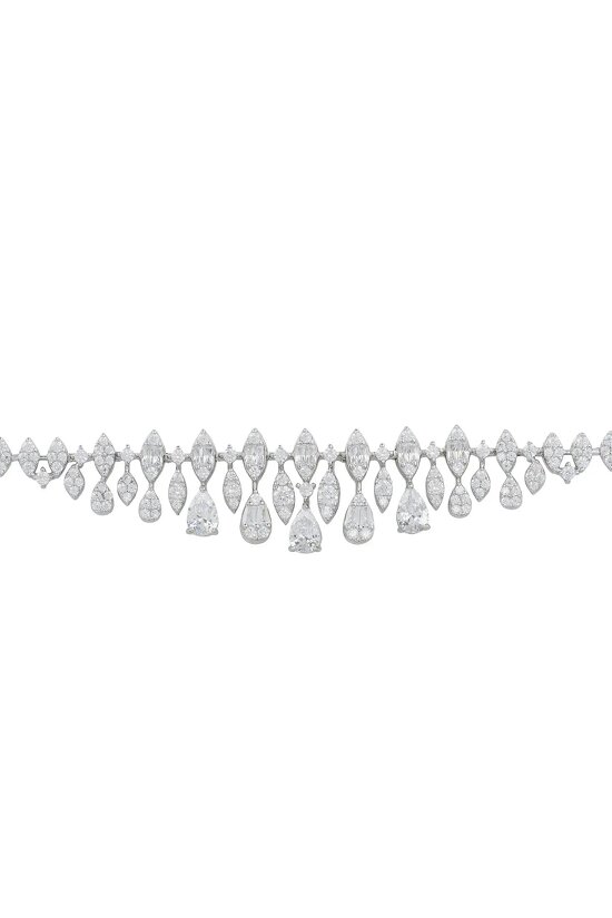 Latelita Duchess Moissanite Tennis Bracelet Silver