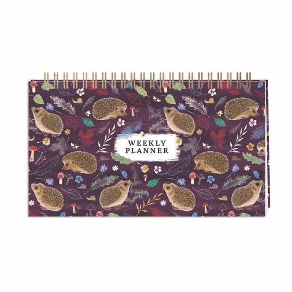 RSPB, Beyond The Hedgerow Weekly Planner, Perpetual Calendars and Diaries, Week To View, Animals, Gift