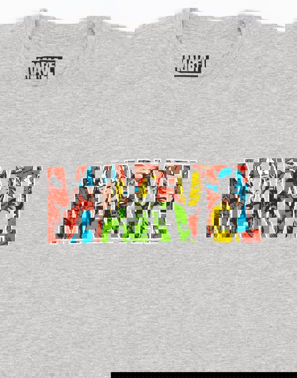 Marvel Womens Grey Short Sleeved T-Shirt