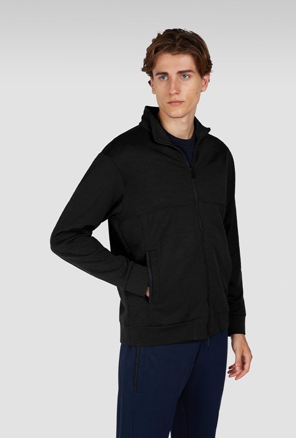 Paul & Shark Printed Fin Super soft Fleece full Zip Sweatshirt