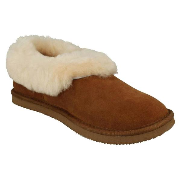 Padders Ladies Padders Fur Trim Slippers Cuddle