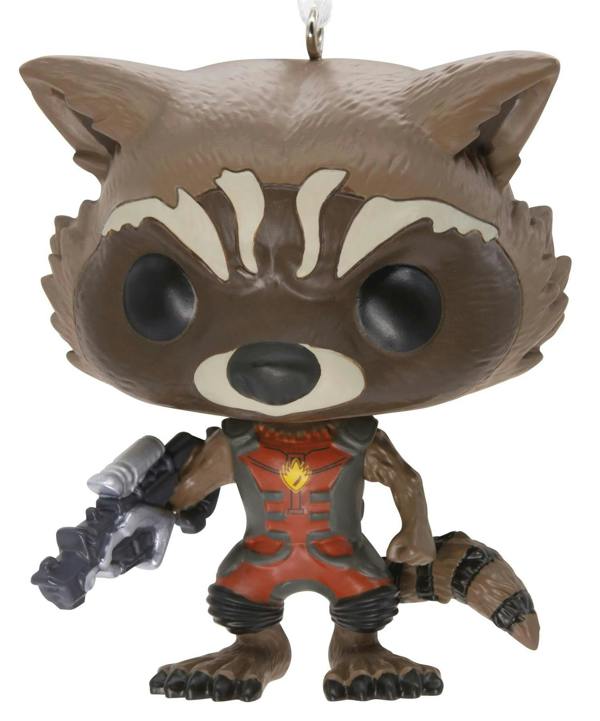 Hallmark Marvel: Guardians of the Galaxy - Rocket Raccoon Funko POP! Christmas Tree Ornament
