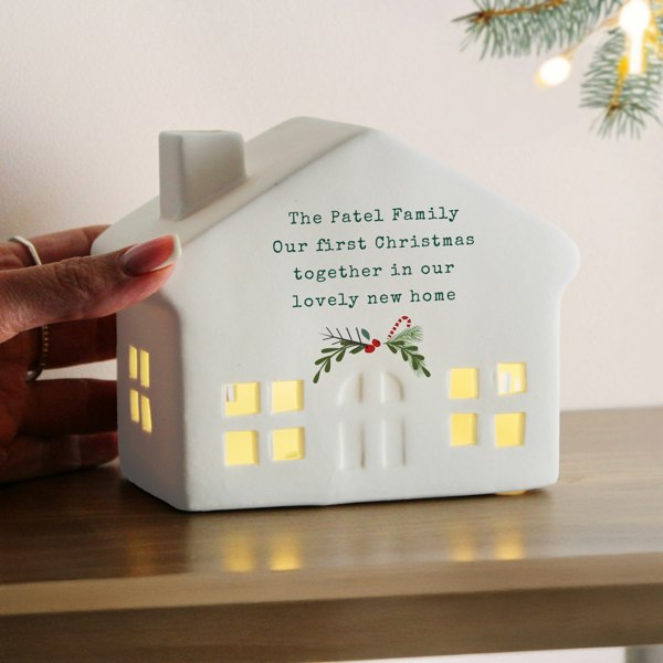 Personalised Memento Company Personalised Christmas LED House