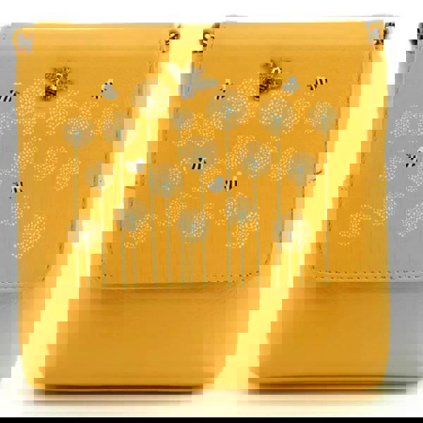 Mala Leather Moonflower Bee Small Crossbody Soft Leather Bag