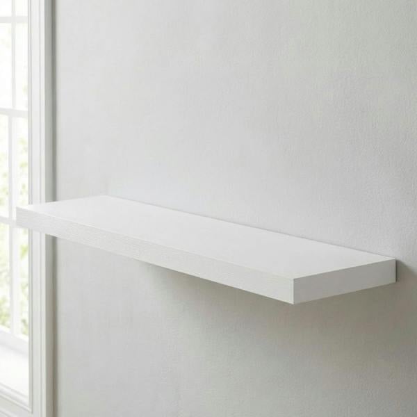 Garden Greatness Urban White Floating Shelf