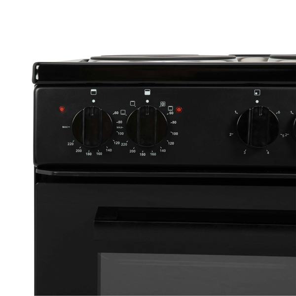 Willow 62L Twin Cavity Electric Cooker WE50TSB - Black