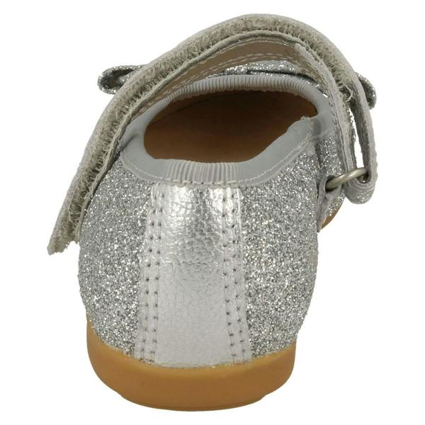 Clarks Girls Clarks Sparkly Bow Detailed Shoes Dance Bow T