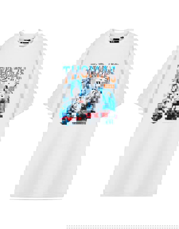 Thomas and Friends Mens White Homage Short Sleeved T-Shirt