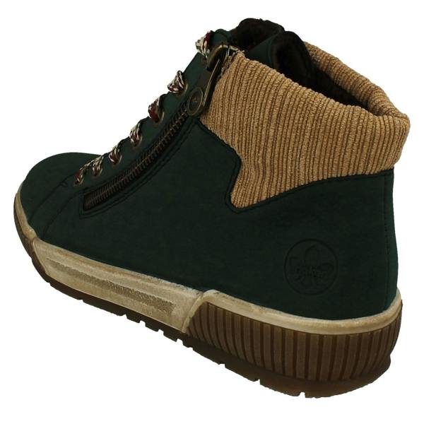 Rieker Ladies Rieker Fleece Lined Dual Fastening Ankle Boots N0709