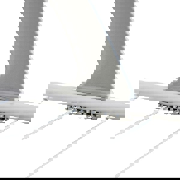 JVL Over Door Radiator Clothes Drying Airer-3M, White