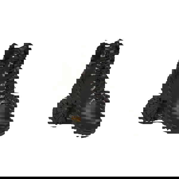 Mountain Warehouse Mens Latitude II Extreme Leather Waterproof Walking Boots - Black