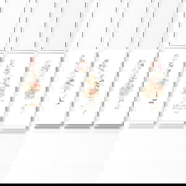 Ballerina Artwork | Set of 3 wall art prints