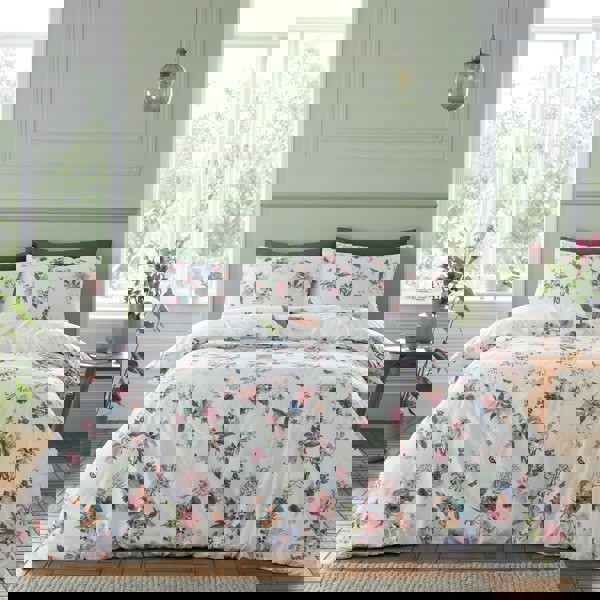 RHS Exotic Garden 200 Thread Count Cotton Reversible Duvet Cover Set