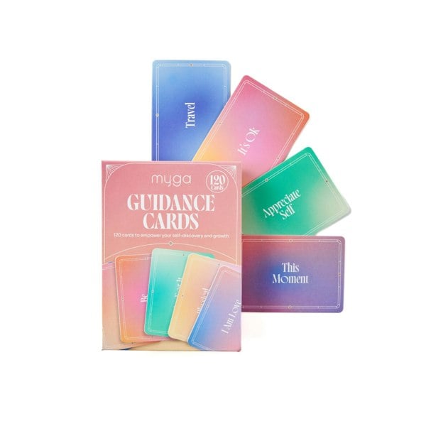 Myga Mini Guidance Cards – 120 Mindfulness Daily Wellness Cards.