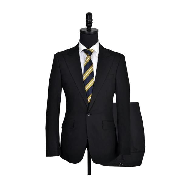 David WeJ Aldo Single Breasted Suit - Black