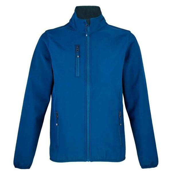 SOLS Womens/Ladies Falcon Softshell Recycled Soft Shell Jacket - Royal Blue