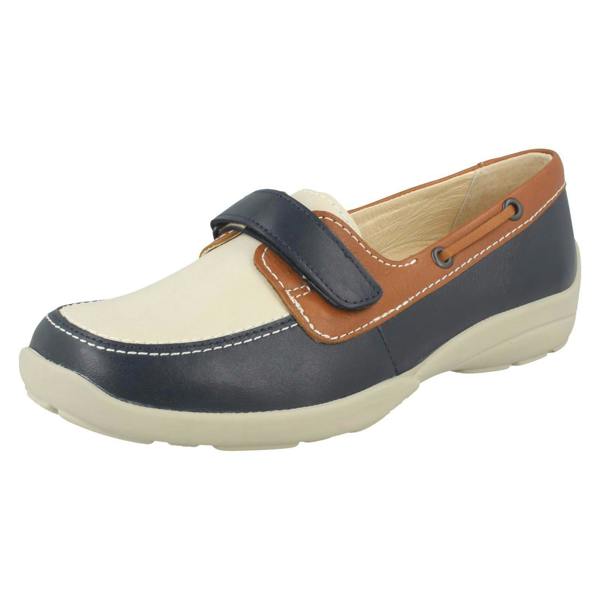 DB Shoes Ladies Easy B Flat Loafer Style Shoes - Elizabeth