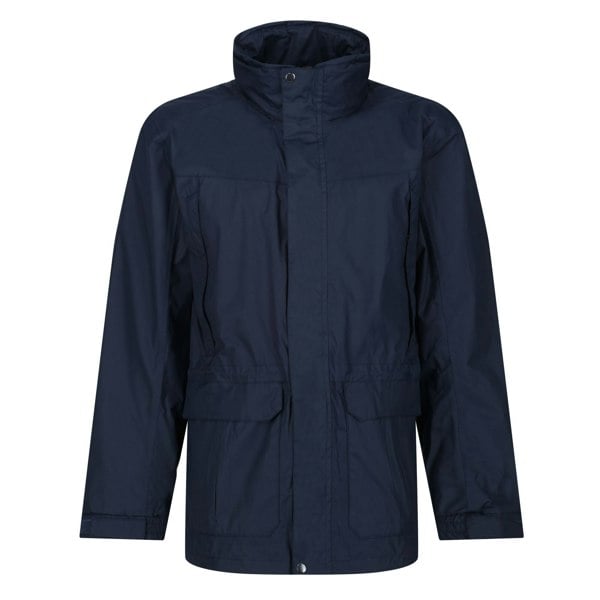 Regatta Mens Vertex III Waterproof Breathable Jacket - Navy