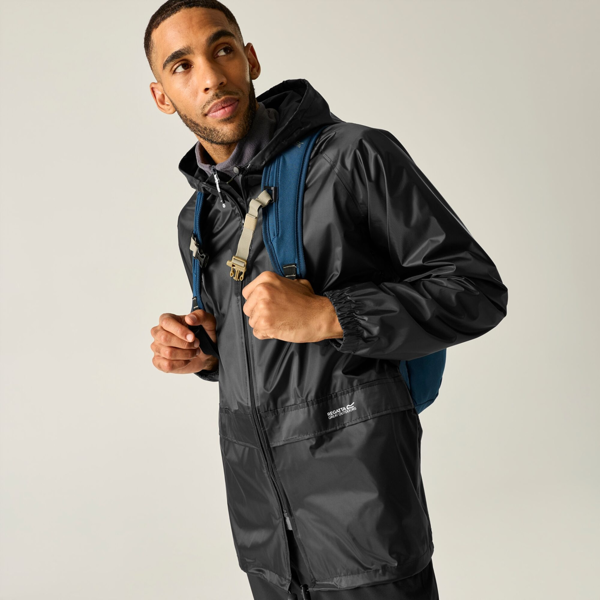 Regatta Men's Outdoor Classics Waterproof Stormbreak Jacket - Black
