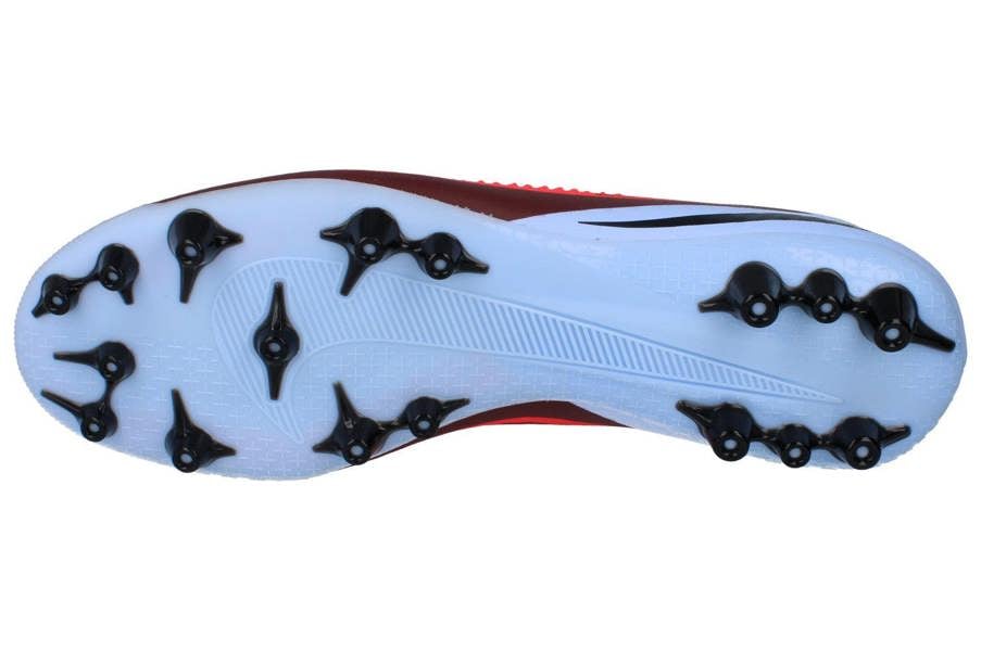 Nike Phantom 6 Low Academy AG Mens Football Boots Hq2322  400 - Royal Tint Bright Crimson 400 - Photo 4