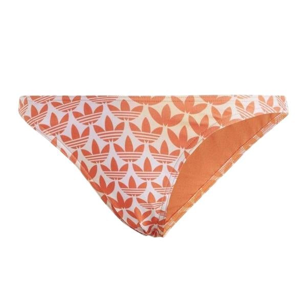 Adidas Womens/Ladies Monogram Bikini Bottoms - Orchid/Orange - 
