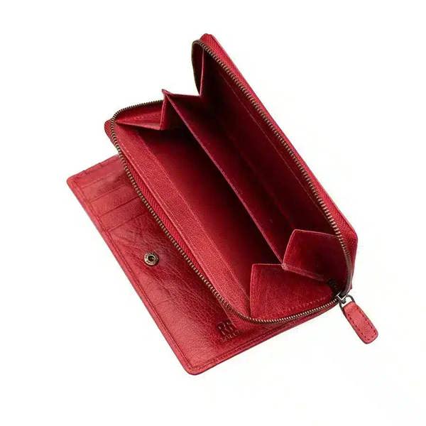 PRIMEHIDE RFID Bifold Leather Purse Arizona