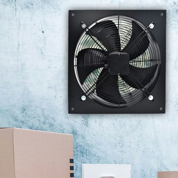 200mm Exhaustor Fan Ventilation Wall-Mounted Axial Fan Exhaustor Fan Living and Home 8-inch