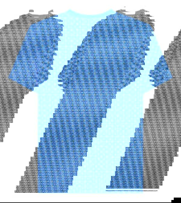 Lambretta Mens All Over Geometric Smart Classic Retro T-Shirt