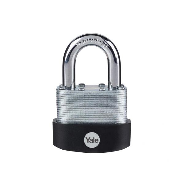 Yale Locks High Security Laminated Steel Padlock - Multi Colour - 