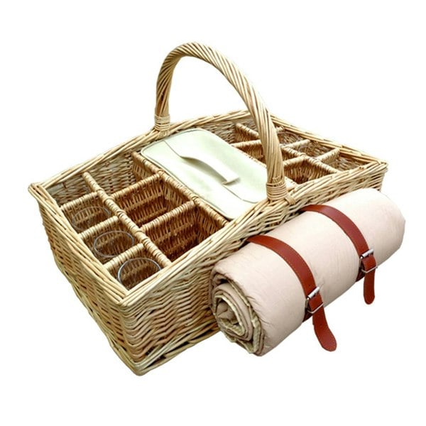 Drinks Wicker Basket