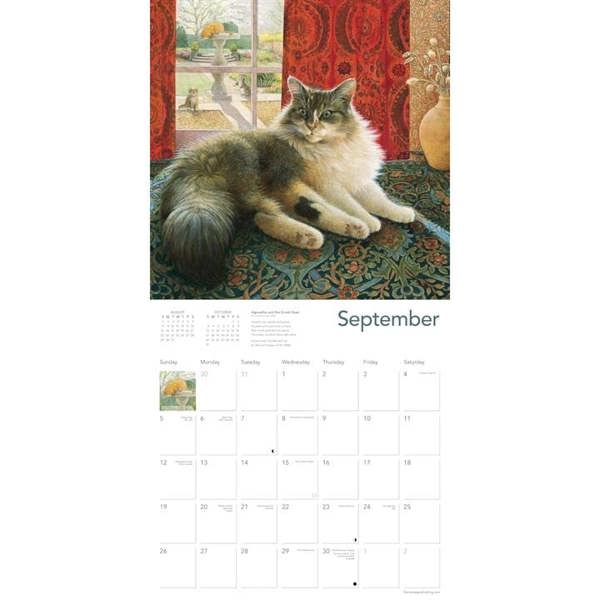 Ivory Cats Calendar 2027, Wall Calendars, Month To View, Cats, Gift