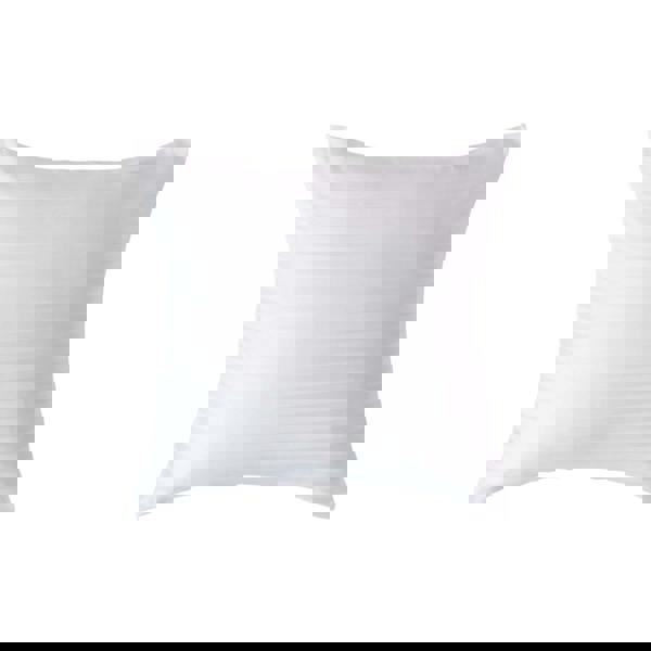 HOMESCAPES Silky 330 TC Egyptian Cotton Satin Stripe Pillowcase, European Size