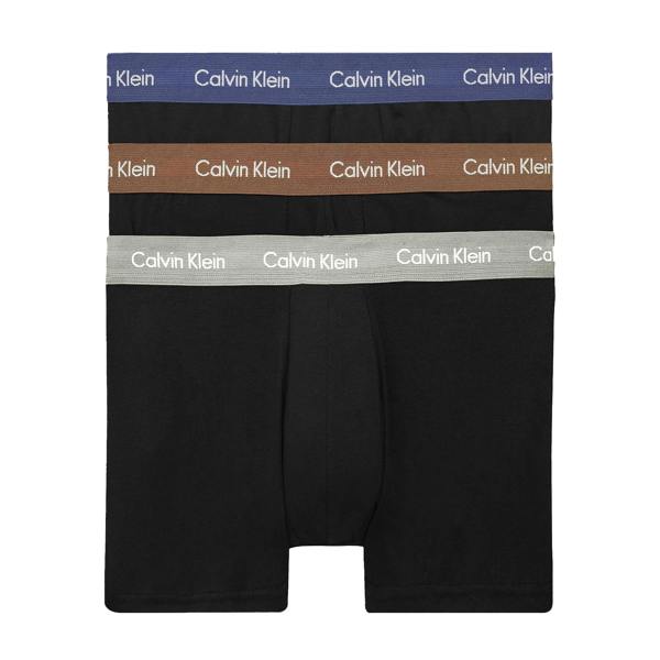 Calvin Klein 3 Pack Cotton Stretch Trunks