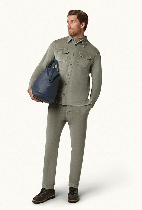 Paul & Shark Velvet Corduroy Overshirt