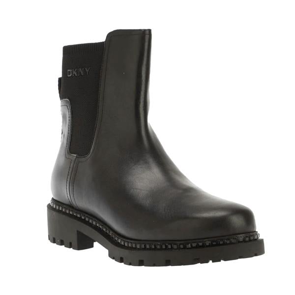 DKNY Womens/Ladies Roxanne Leather Chelsea Boots - Black - 